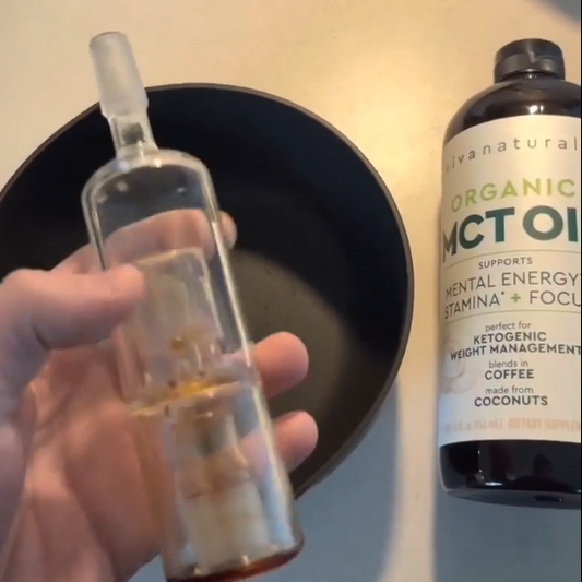 How to Capture Reclaim from Volcano Hybrid Bubbler/Obsidian in MCT Oil