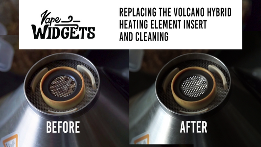 How to Replace the Volcano Hybrid Heating Element Insert, and Clean the Heating Element.