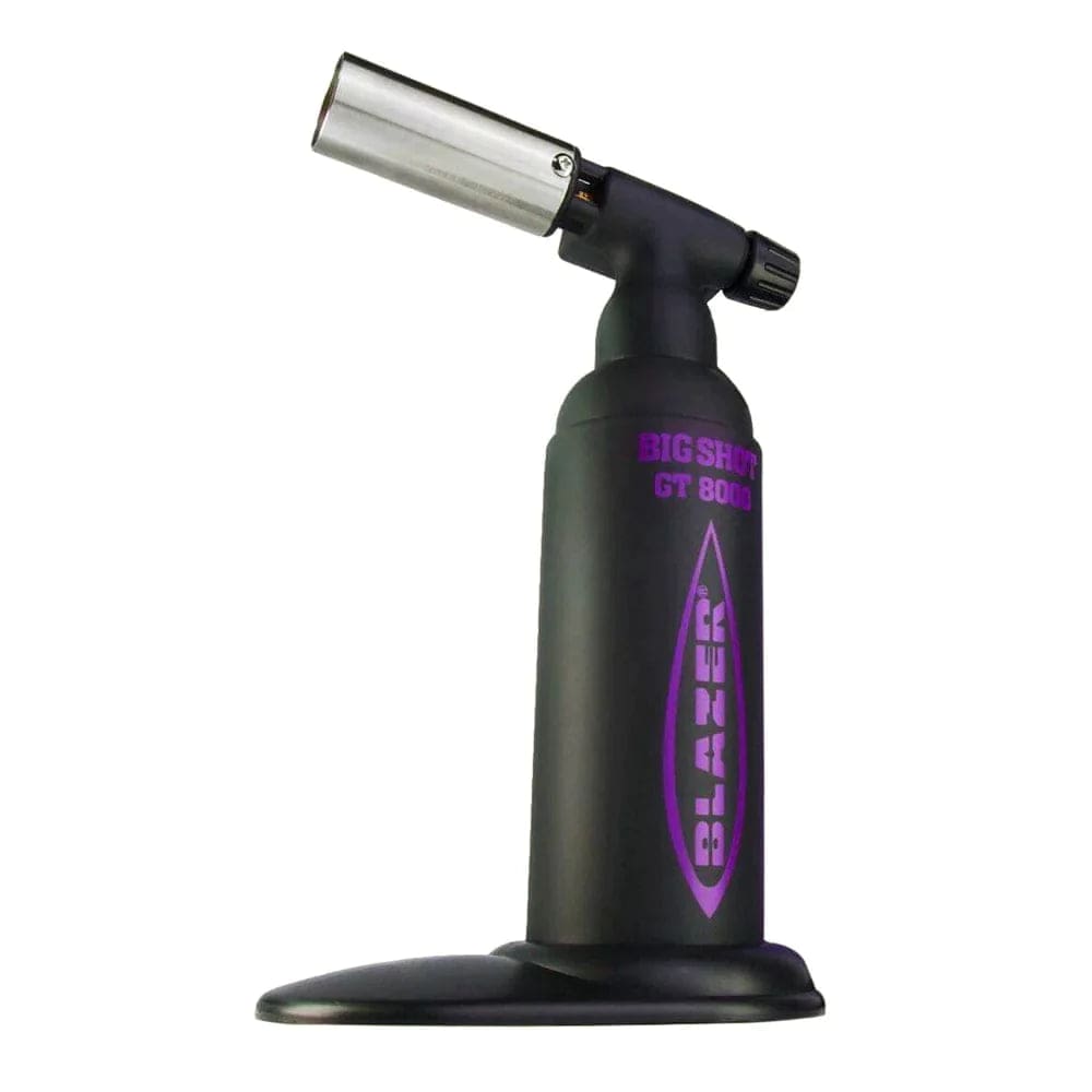 Black & Purple Big Shot Refillable Torch