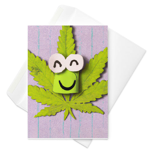 5.83″×8.27″ CannaCult Cards - Paper Bud