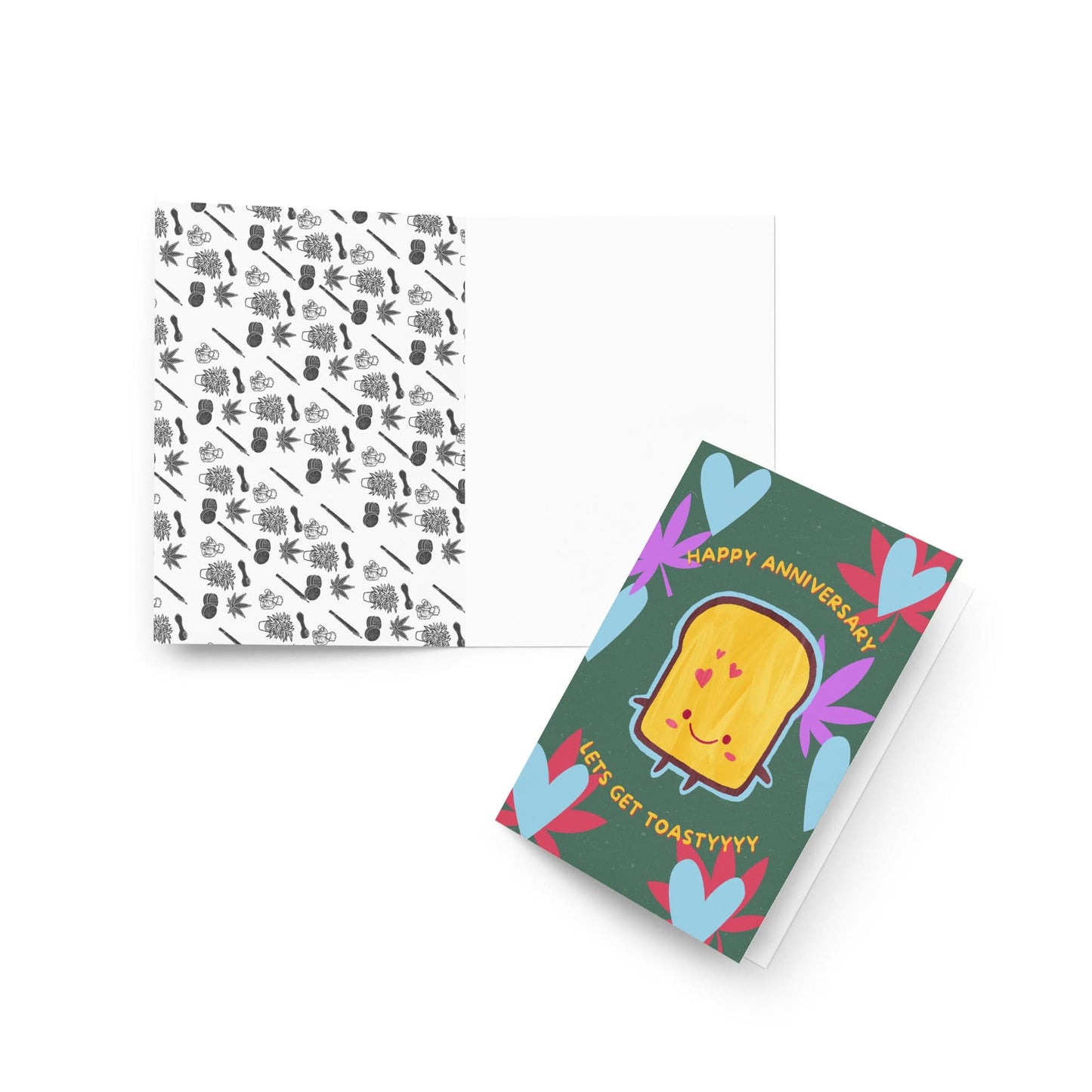 5″×7″ CannaCult Cards - Toasty Anniversary