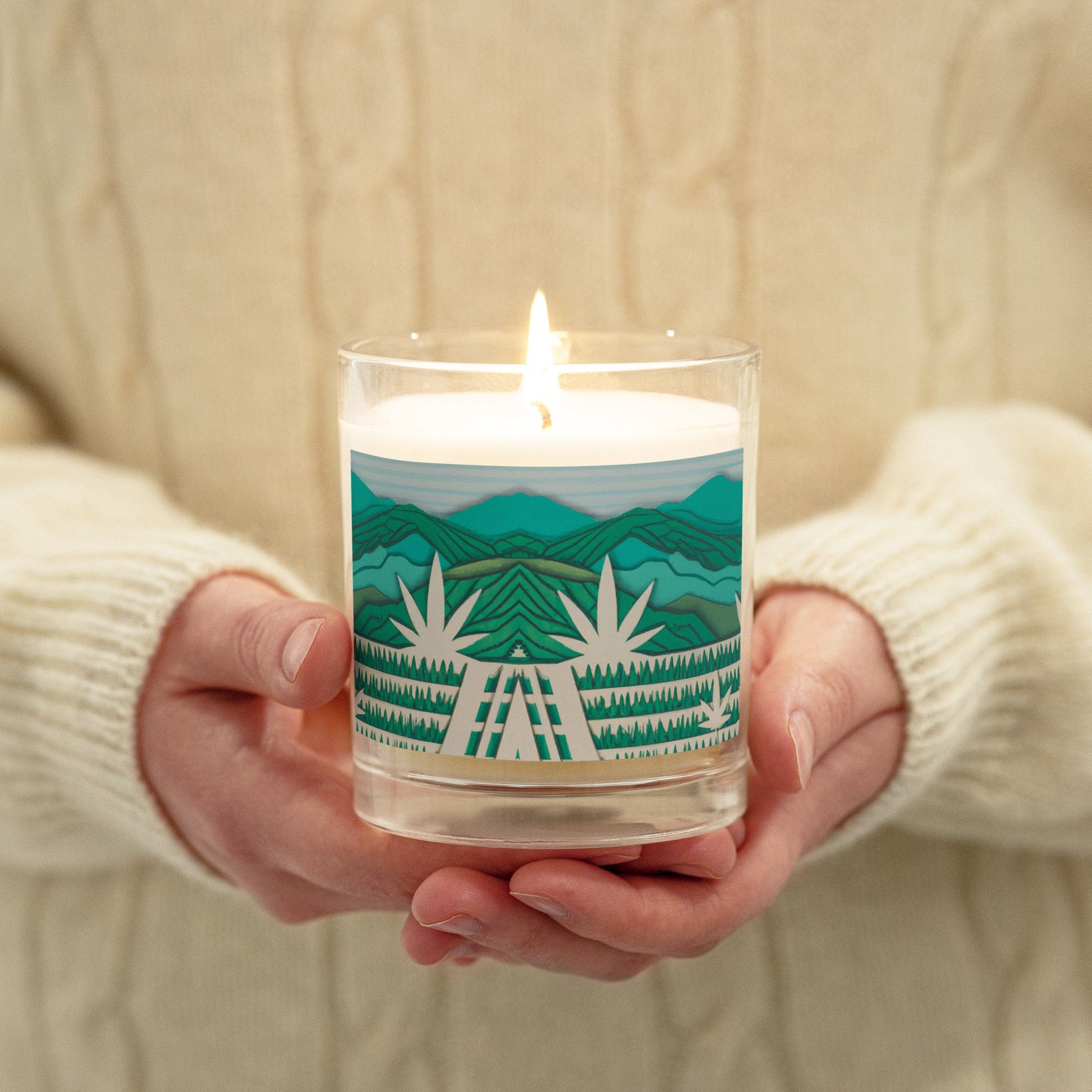 CannaCult - Paper Weed Farm Candle