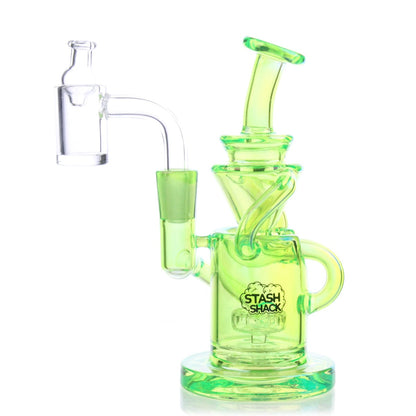 Electro Green Desert Rose Mini Rig