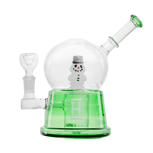 Green HEMPER Snow Globe XL Bong