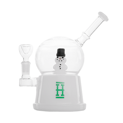 White HEMPER Snow Globe XL Bong