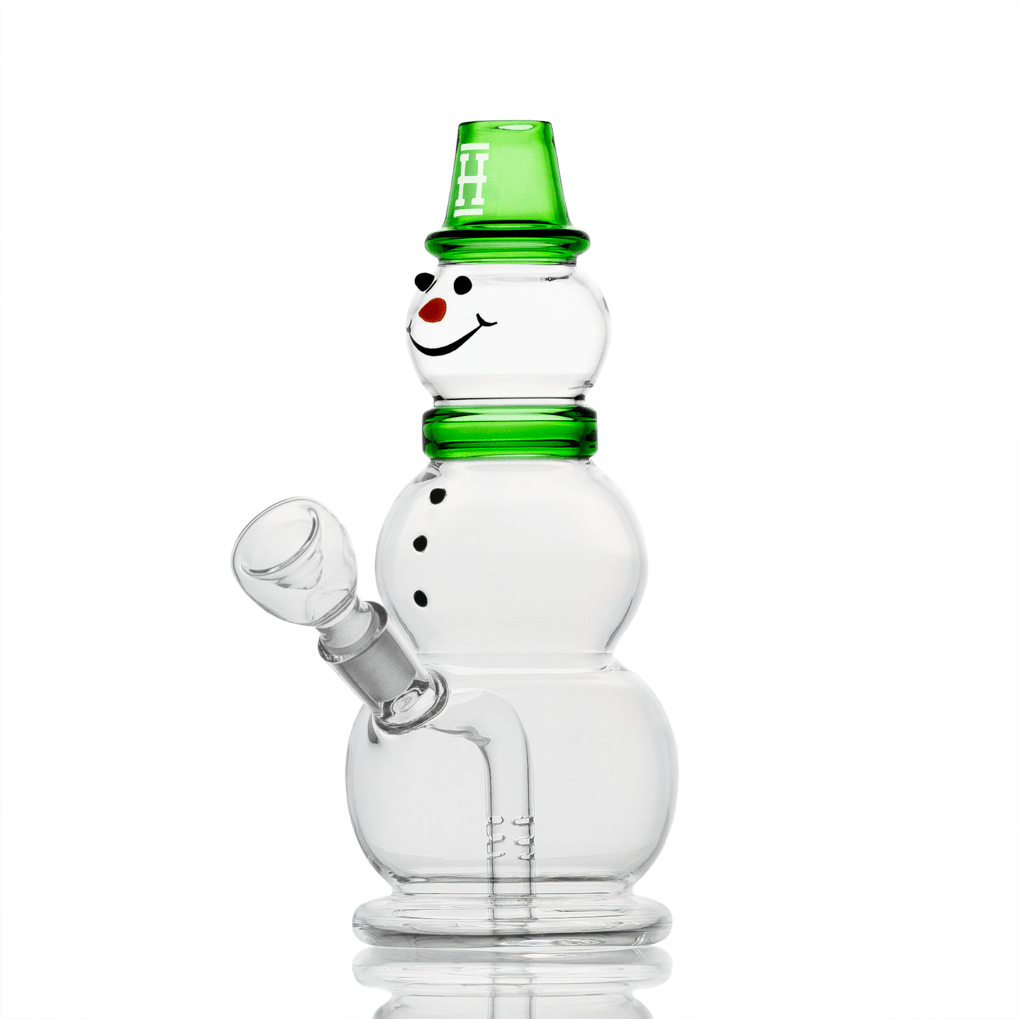 Green Hemper Snowman Bong
