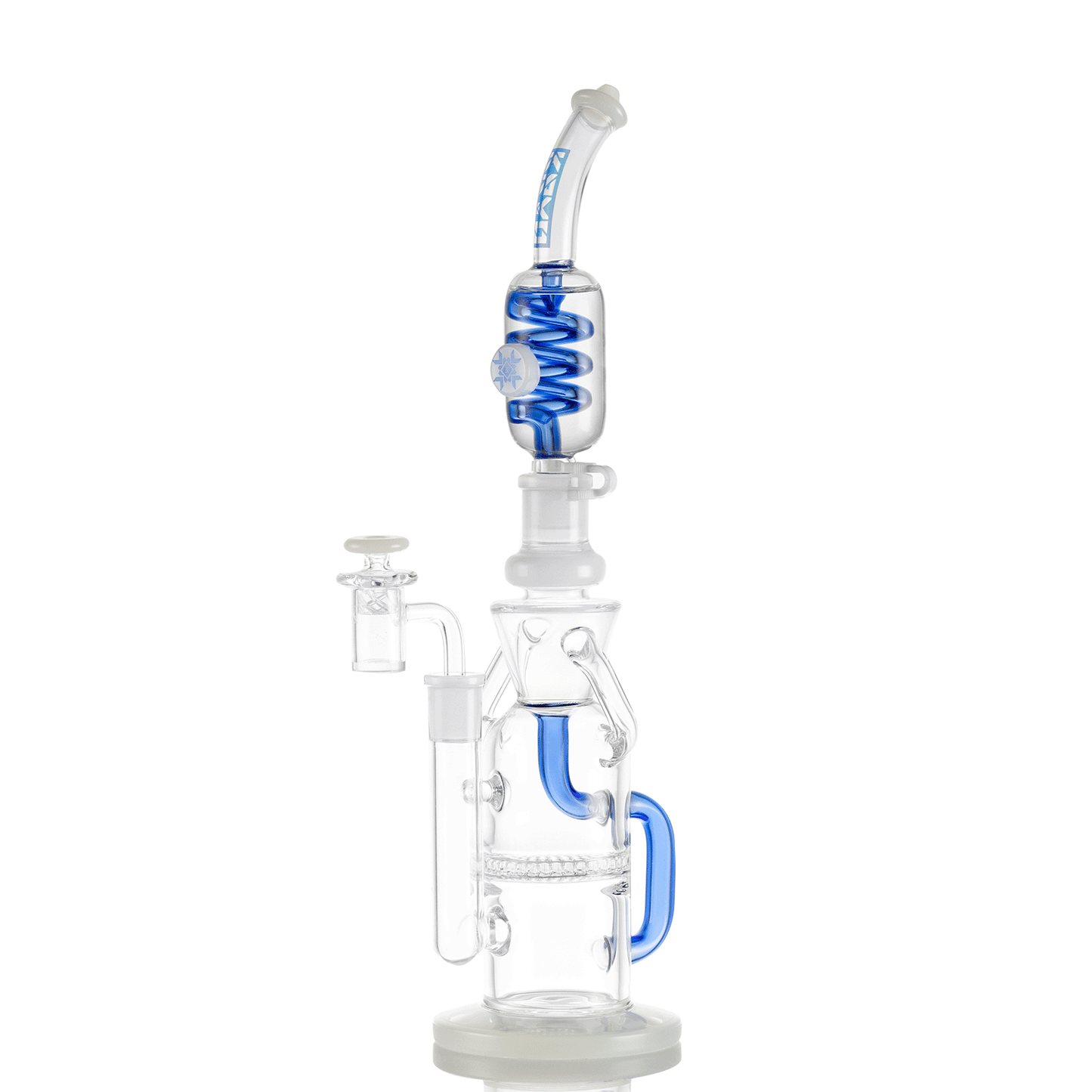 White Kryo - Glycerin Recycler Rig | Freezable