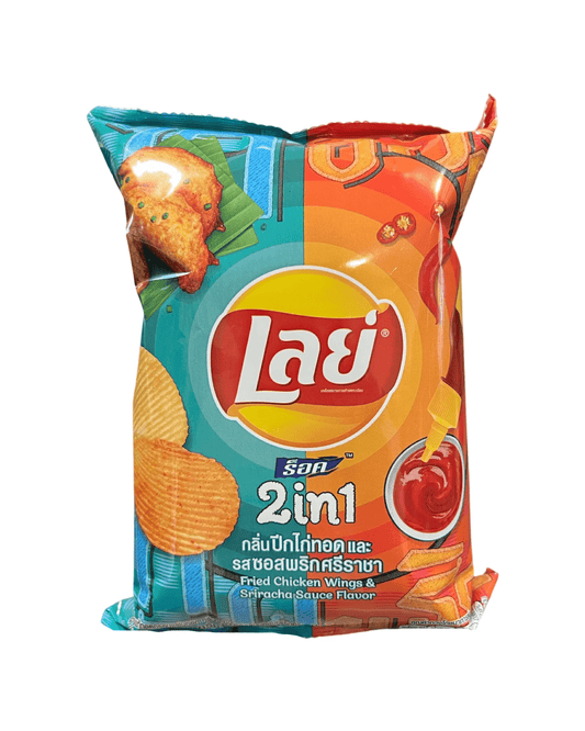 Lay's 2-in-1 Chicken Wings & Siracha (Thailand)