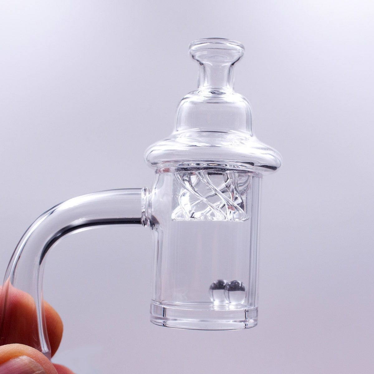 Quartz Banger Kit with Spinning Carb Cap and Terp Pearls
