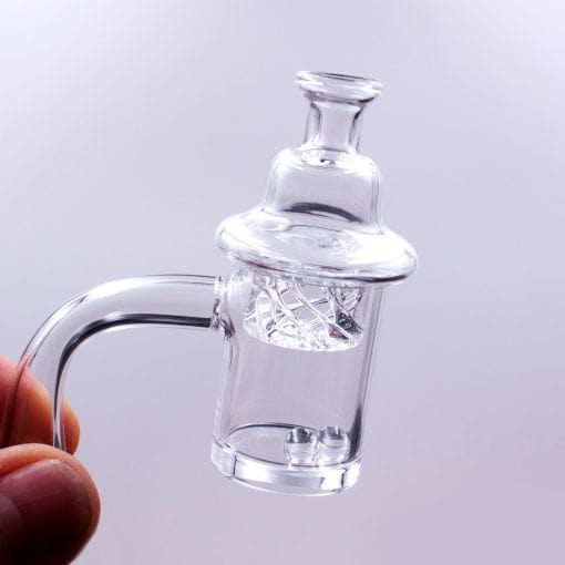 Quartz Banger Kit with Spinning Carb Cap and Terp Pearls