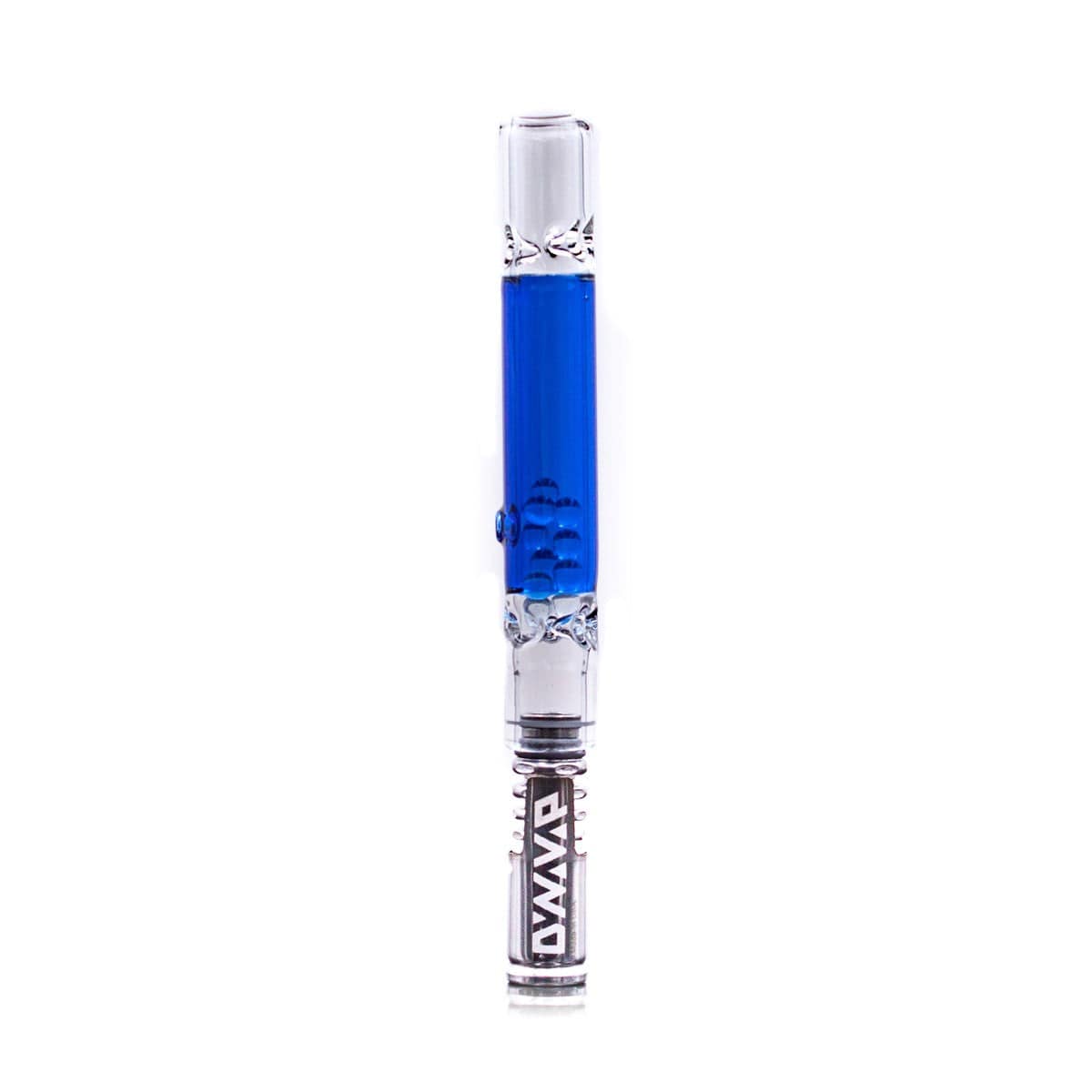 Blue Rattler Glass Cooling Stem for DynaVap