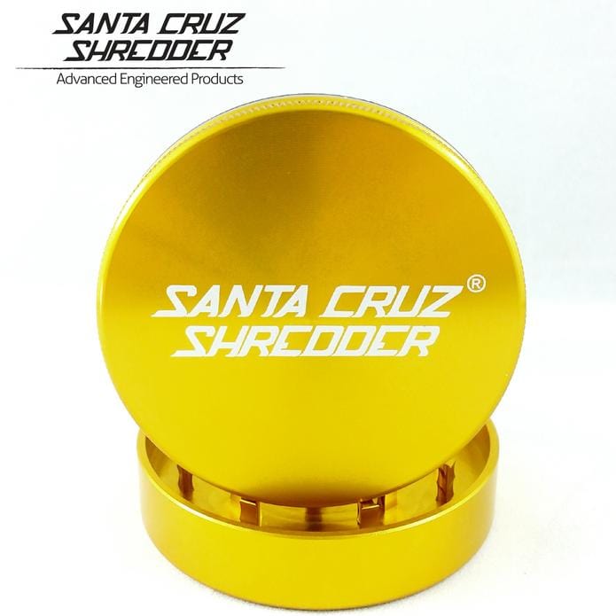 Gold / 2 1/8" Santa Cruz Shredder 2-Piece Grinder