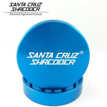 Matte Blue / 2 1/8" Santa Cruz Shredder 2-Piece Grinder
