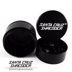 Black / 1 5/8" Santa Cruz Shredder 3-Piece Grinder