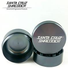 Gray / 2 1/8" Santa Cruz Shredder 3-Piece Grinder