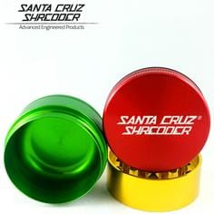 Rasta / 2 1/8" Santa Cruz Shredder 3-Piece Grinder