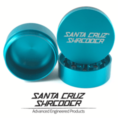 Teal / 2 1/8" Santa Cruz Shredder 3-Piece Grinder