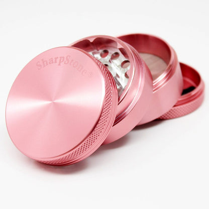 Pink SharpStone® Hard Top 4-Piece Grinder 2.5"