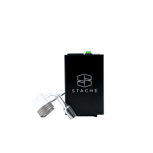 Black Stache E-Nail Kit with 14mm Quartz Banger