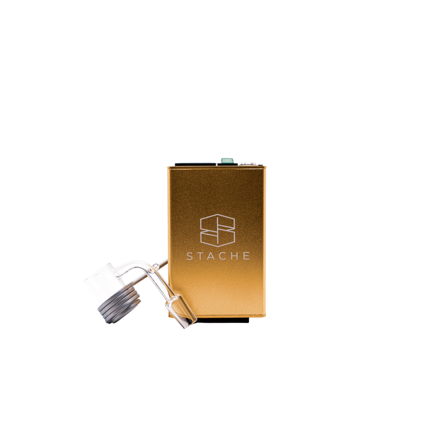 Gold Stache E-Nail Kit with 14mm Quartz Banger