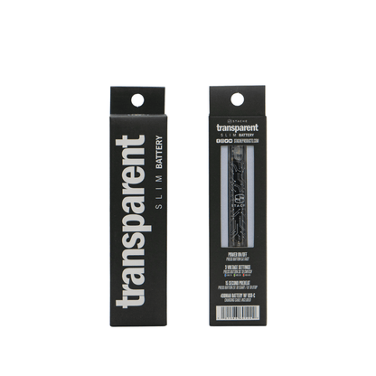 Black Stache - Transparent 510 battery