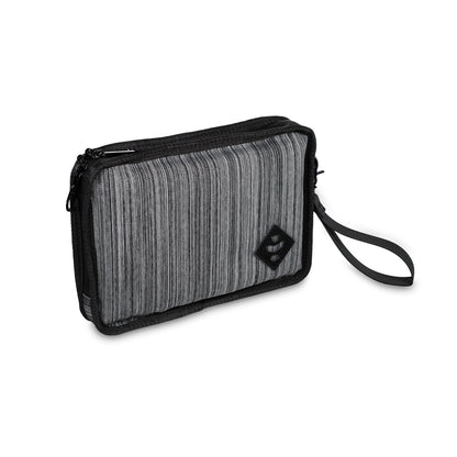 Dark Striped Grey The Gordo - Smell Proof Padded Pouch
